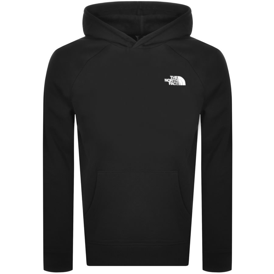 Alternative Image for ProductThe North Face Raglan Red Box Hoodie Black2